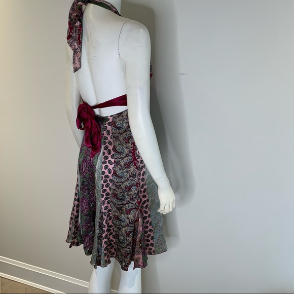 Patterned Halter Top EV0011 - Picture 7 of 9